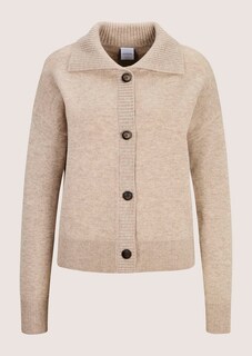 Strickjacke mit Polokragen thumbnail 7