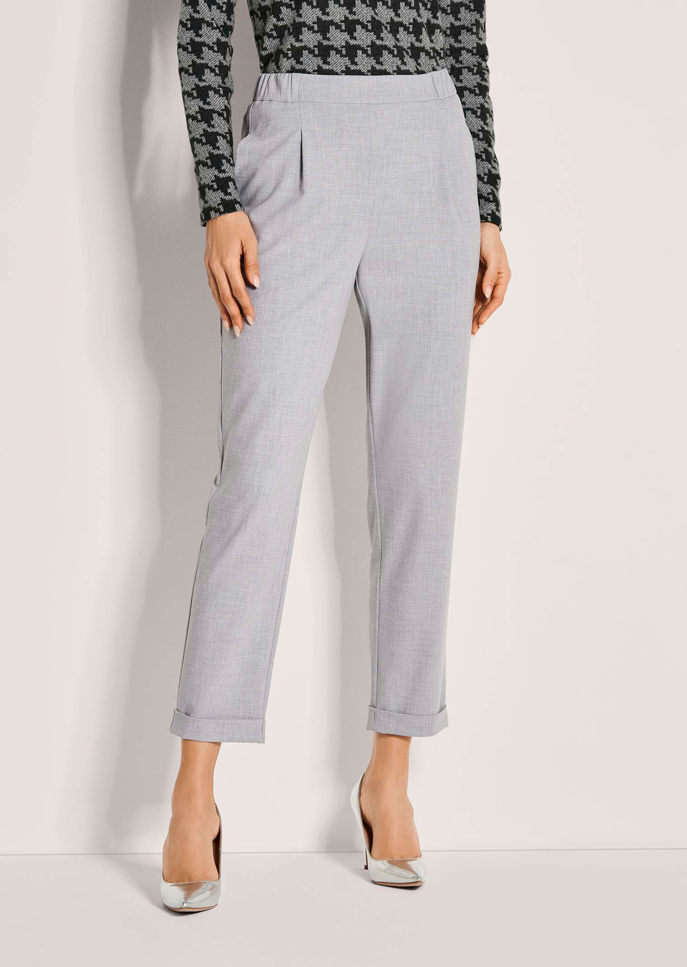 Bundfaltenhose zum Schlüpfen