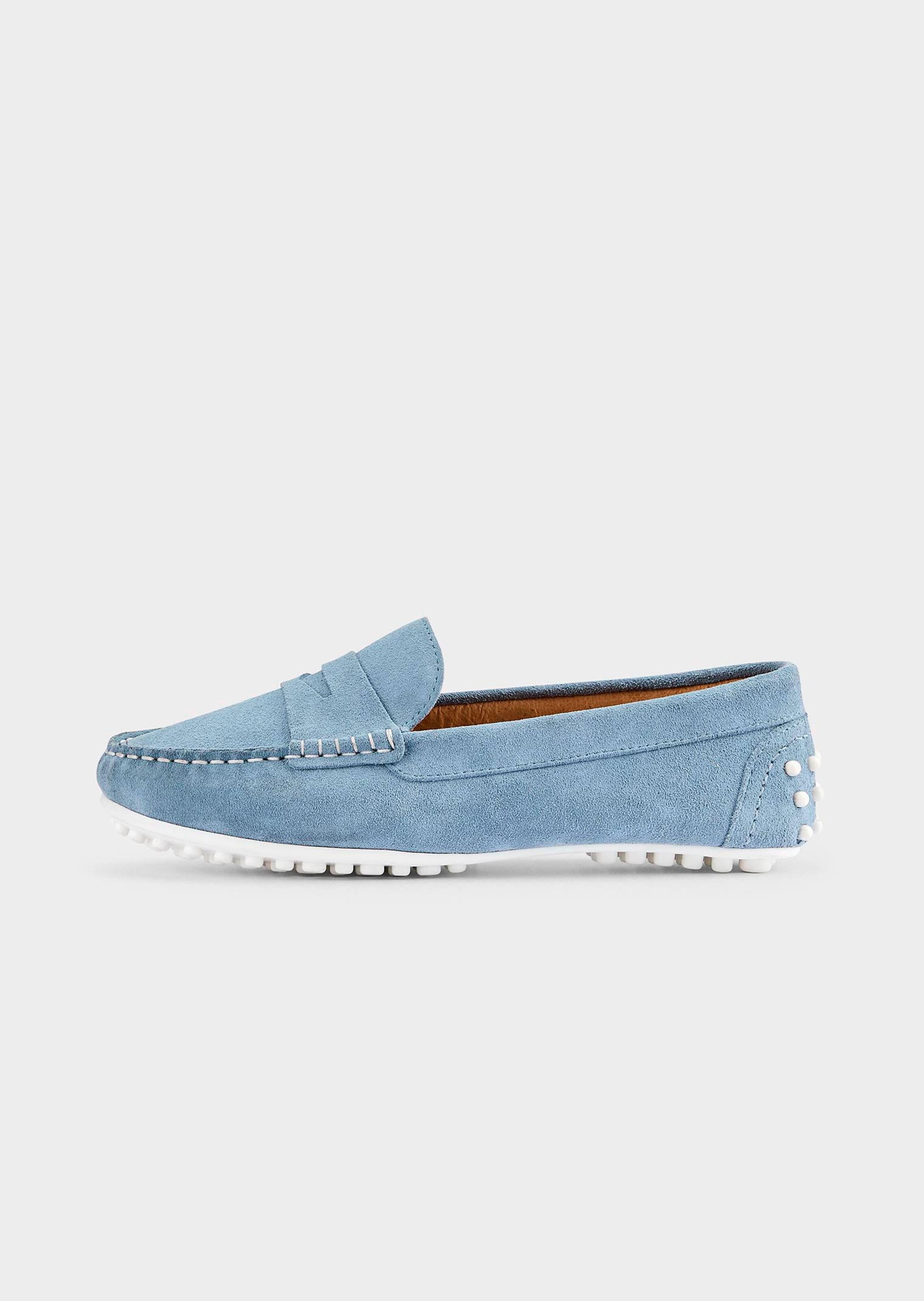 Mocassins élégants en cuir véritable thumbnail 4