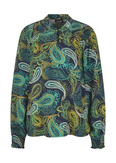Blouse van soepel viscose-satijn thumbnail 6