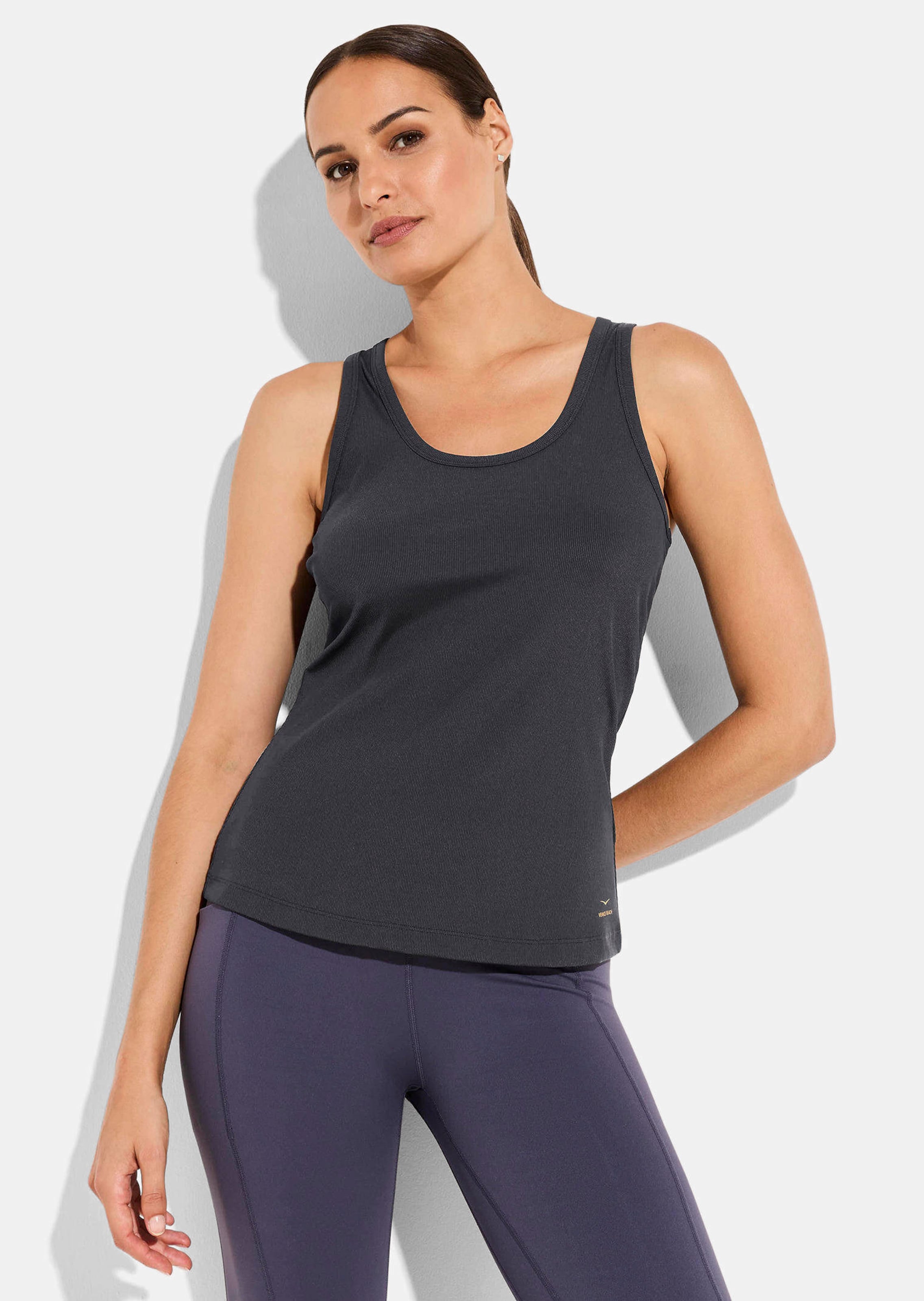 Geripptes Tanktop