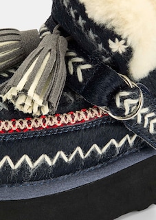 Knusse boots met boho-borduursel thumbnail 3