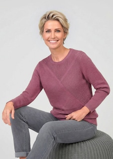 Pflegeleichter Pullover in hochwertiger Rippenstruktur thumbnail 7