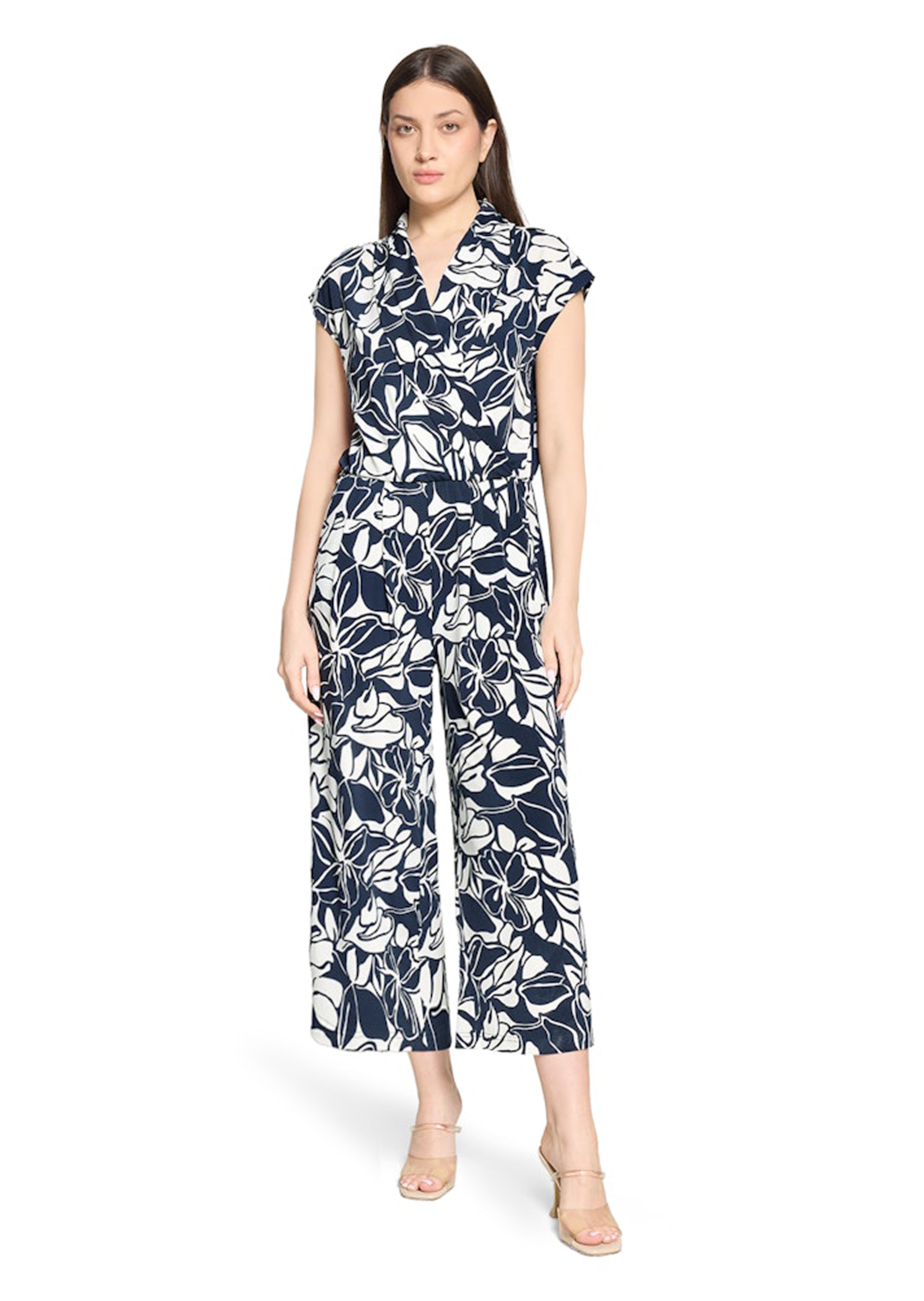 Wijde jumpsuit van slinky