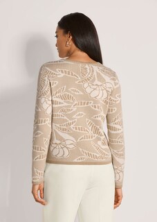 Strickpullover mit Bicolor-Jacquard thumbnail 4