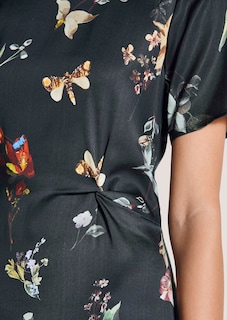 Maxikleid mit Drapierung thumbnail 5