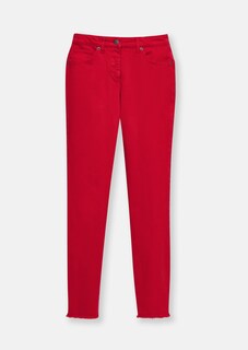 Jeans mit feinem Fransensaum thumbnail 7
