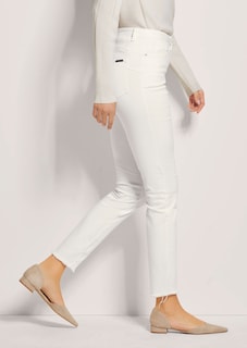 Jeans mit feinem Fransensaum thumbnail 5