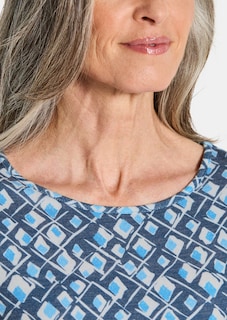 Druckshirt aus flauschigem Jersey thumbnail 5