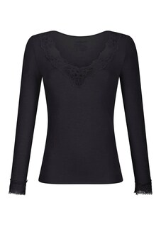 Langarmshirt mit Spitze thumbnail 4