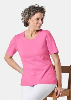 Basic T-Shirt aus reiner Baumwolle thumbnail 3