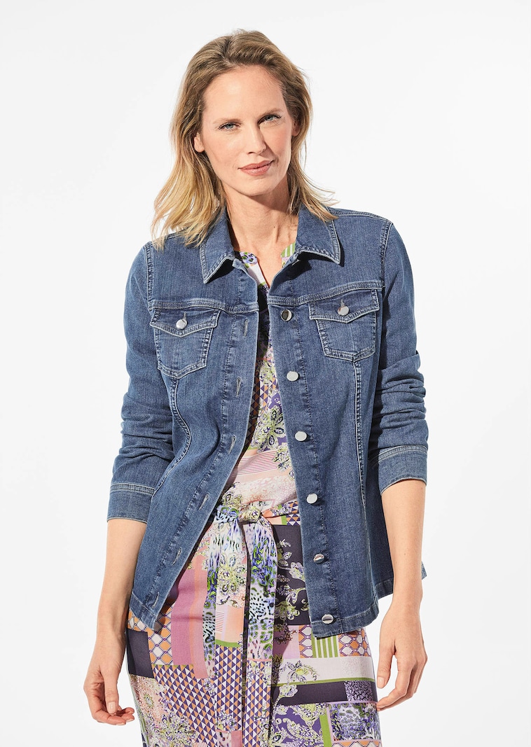 Zeitlose Jeansjacke mit tollen Details