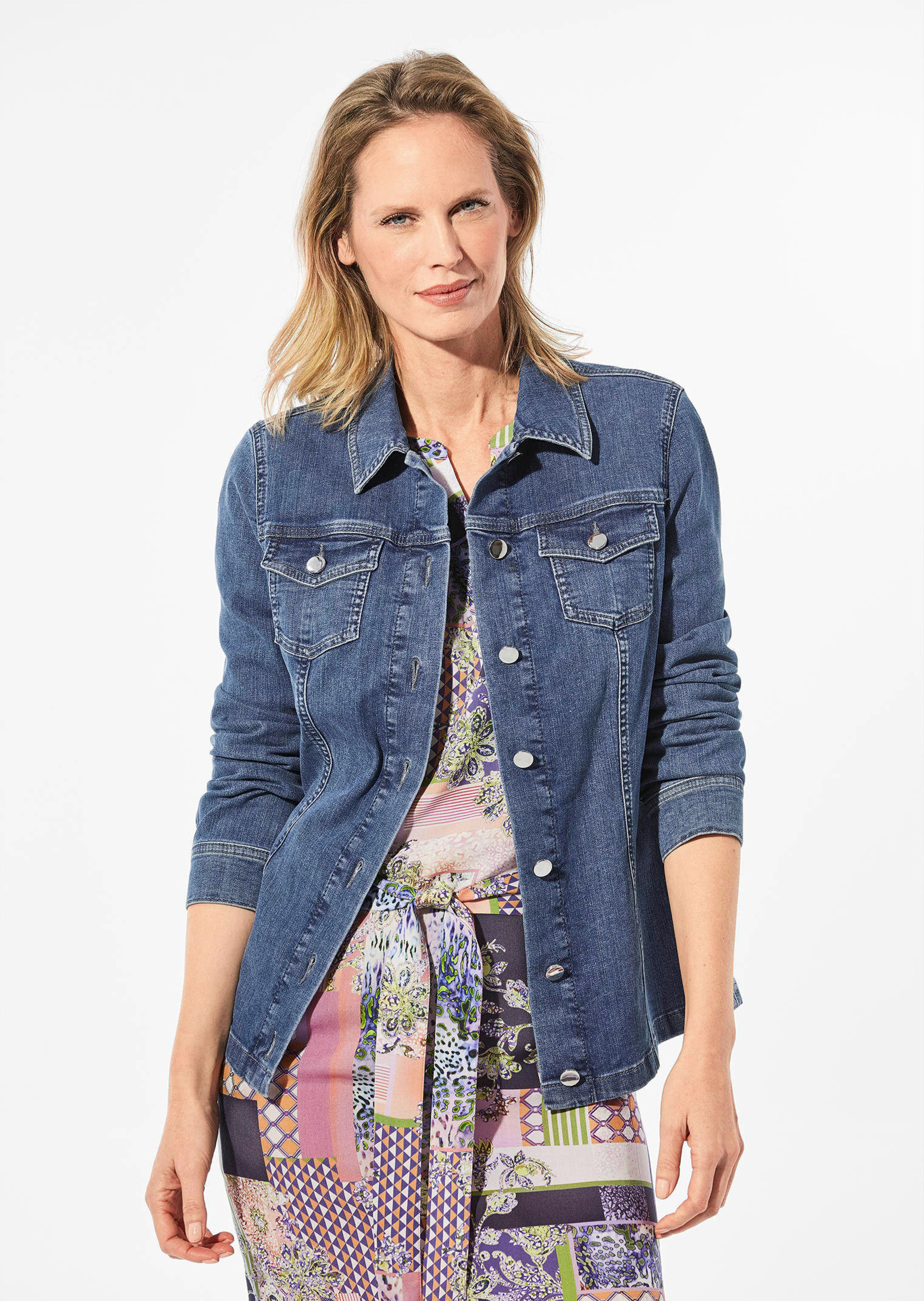 Zeitlose Jeansjacke mit tollen Details