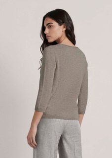Pull en pur cachemire à manches 3/4 thumbnail 3