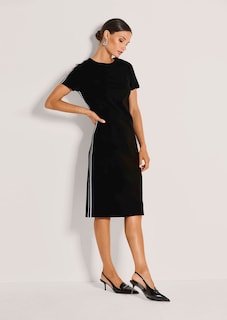 Sportives Kleid mit Kontraststreifen thumbnail 2