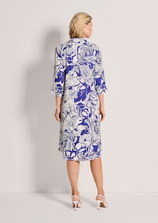 Sommerkleid mit floralem Print und 3/4-Arm thumbnail 4