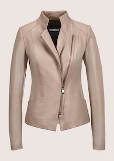 Leather jacket in lamb nappa thumbnail 2