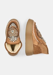 Leder-Boots mit Schmuckapplikation thumbnail 2