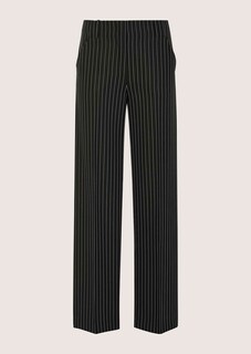 Pantalon à fines rayures à jambe large thumbnail 6