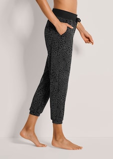 Vrijetijdsbroek met animalprint thumbnail 3