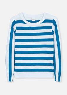 Streifen-Pullover aus feinster Pima Cotton thumbnail 2