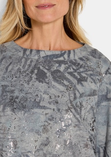 Sweat-shirt au bel aspect métallisé thumbnail 5