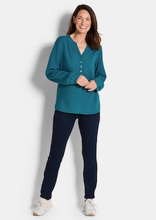 Blouse van pure viscose thumbnail 2