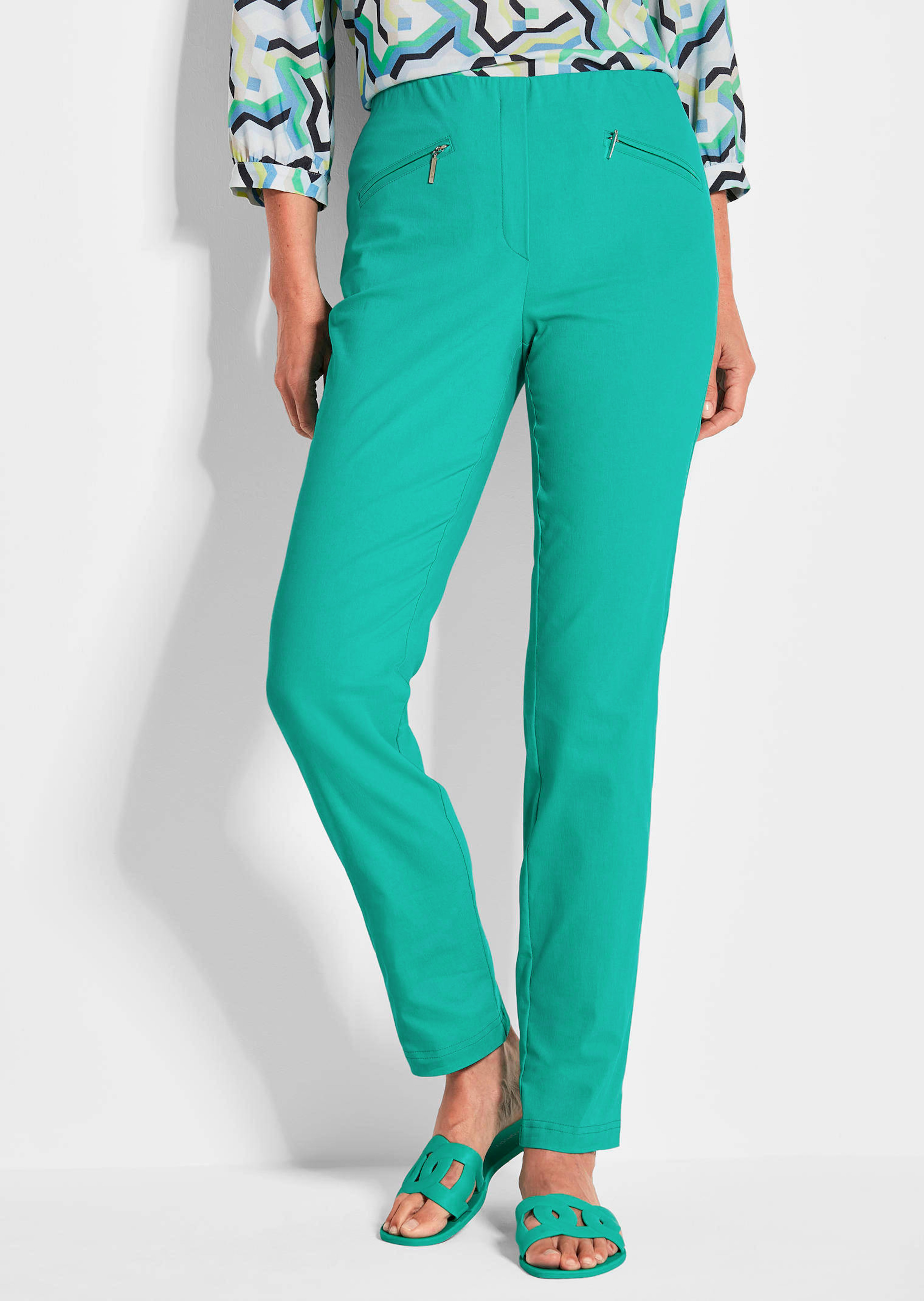 Pantalon étroit en bengaline LOUISA
