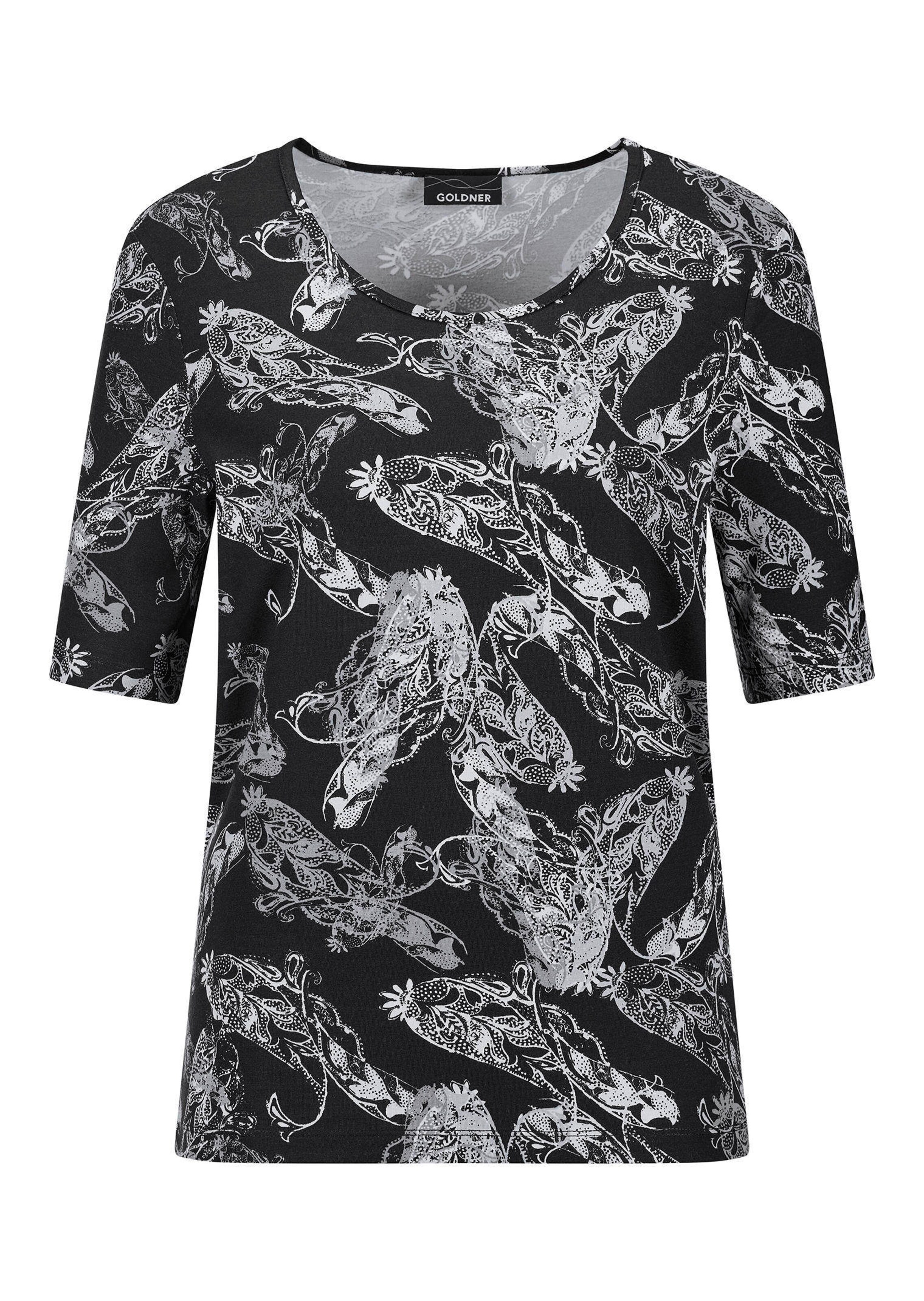 Shirt mit floralen Ornamenten thumbnail 4