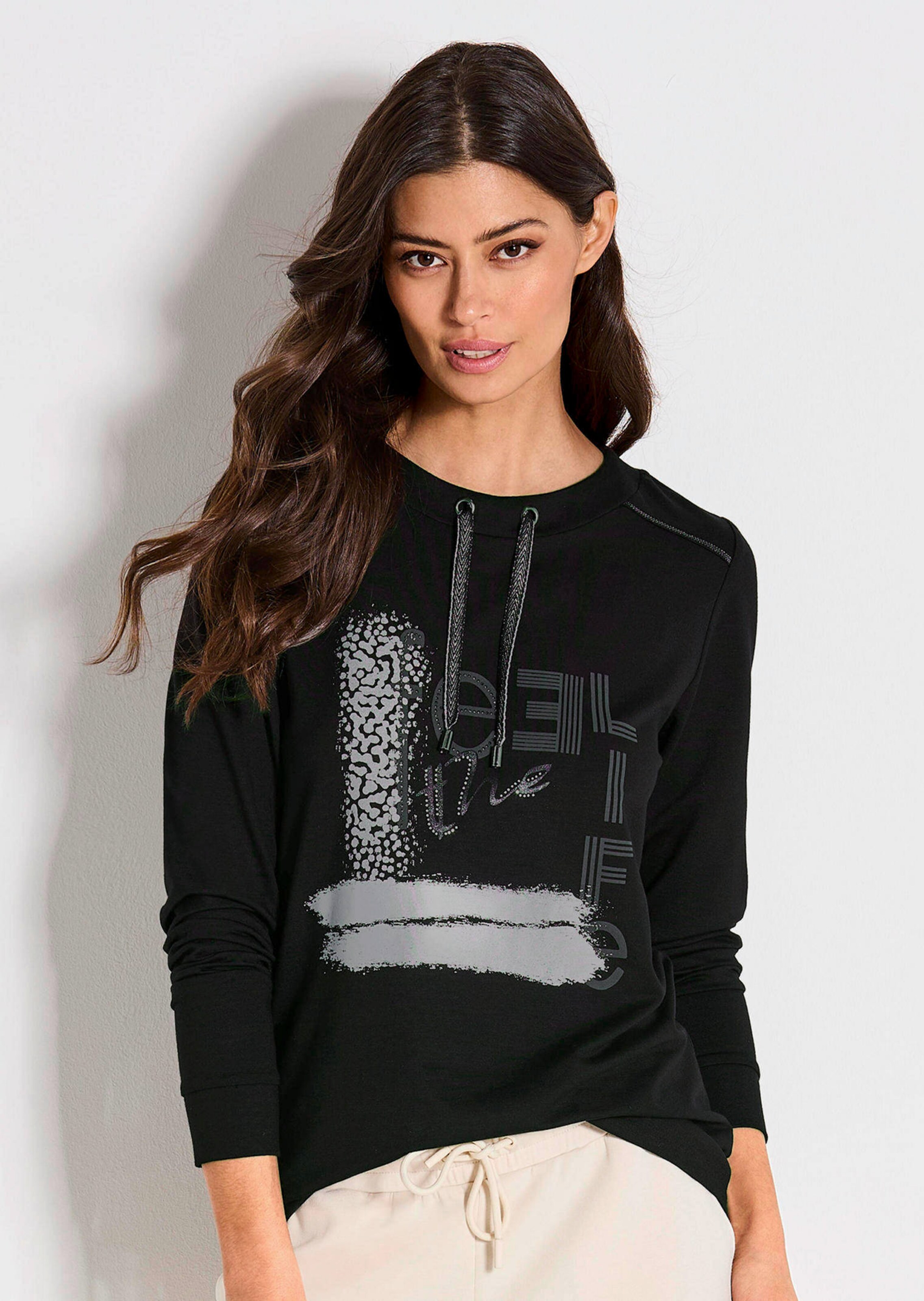 Sweatshirt mit stylischem Frontprint thumbnail 5