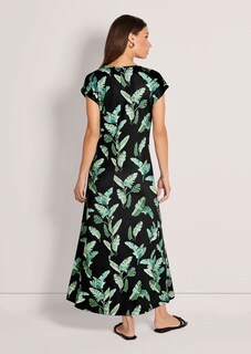 Robe en jersey avec imprimé feuilles thumbnail 4