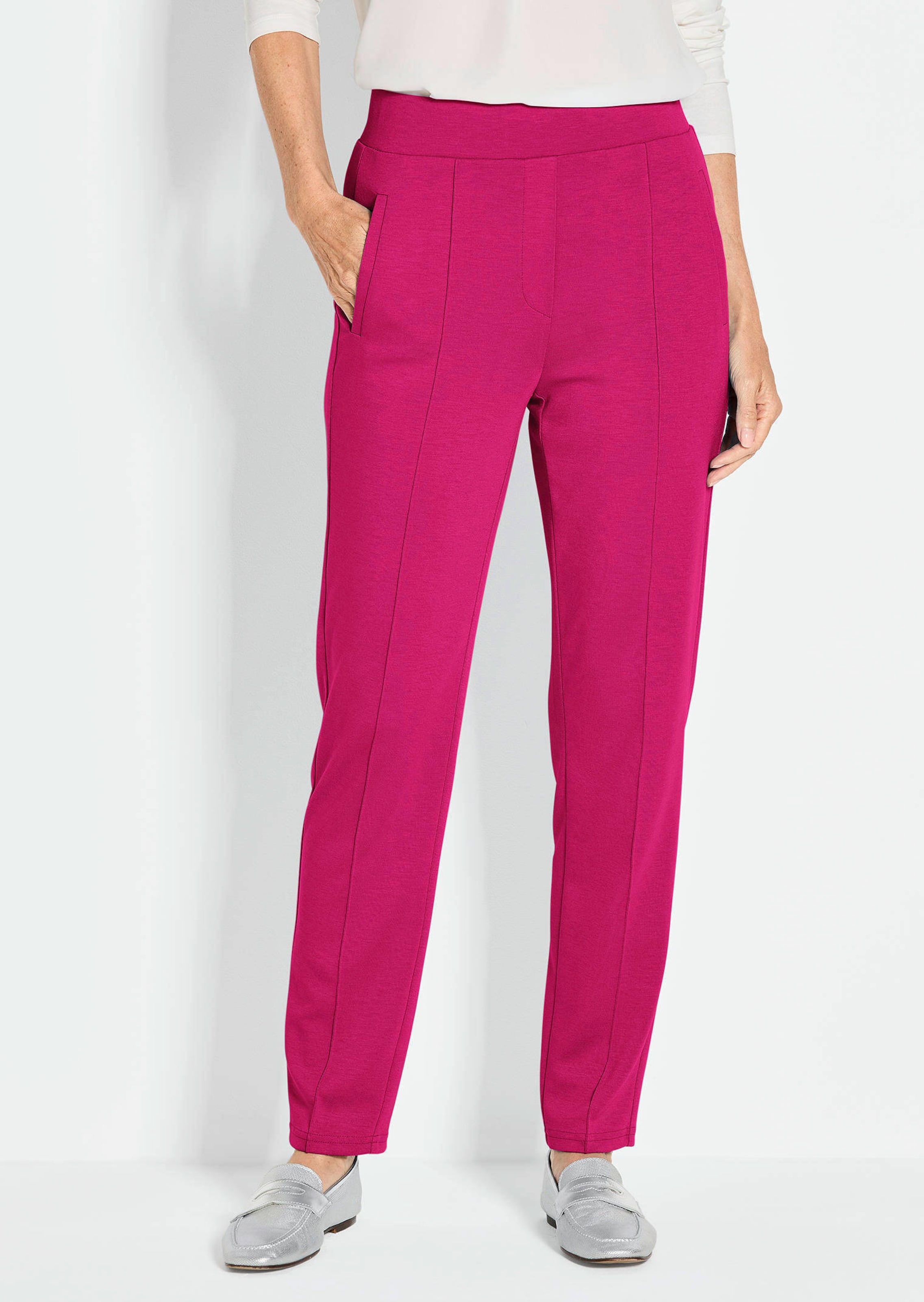 Weite Hose SARA aus Viskose-Jersey