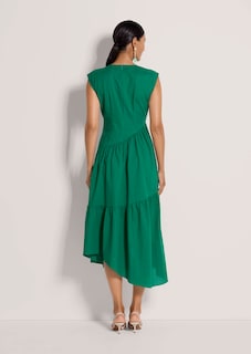 Baumwollkleid mit Stufenrock thumbnail 4