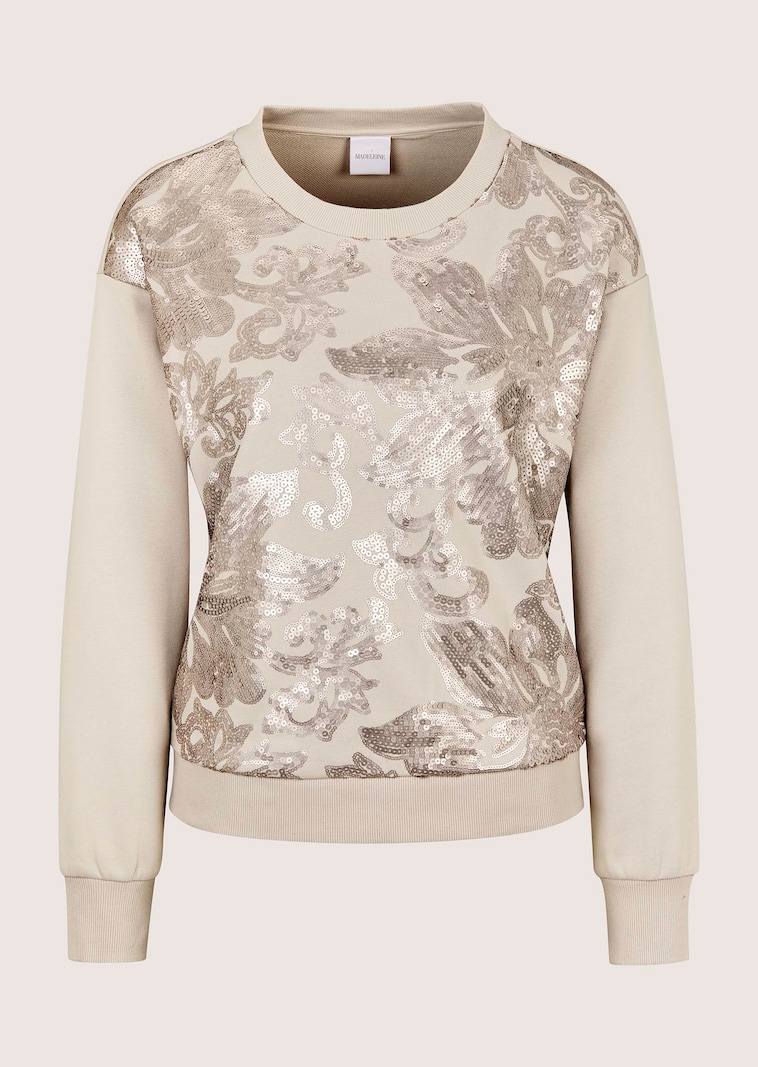 Sweater met pailletten