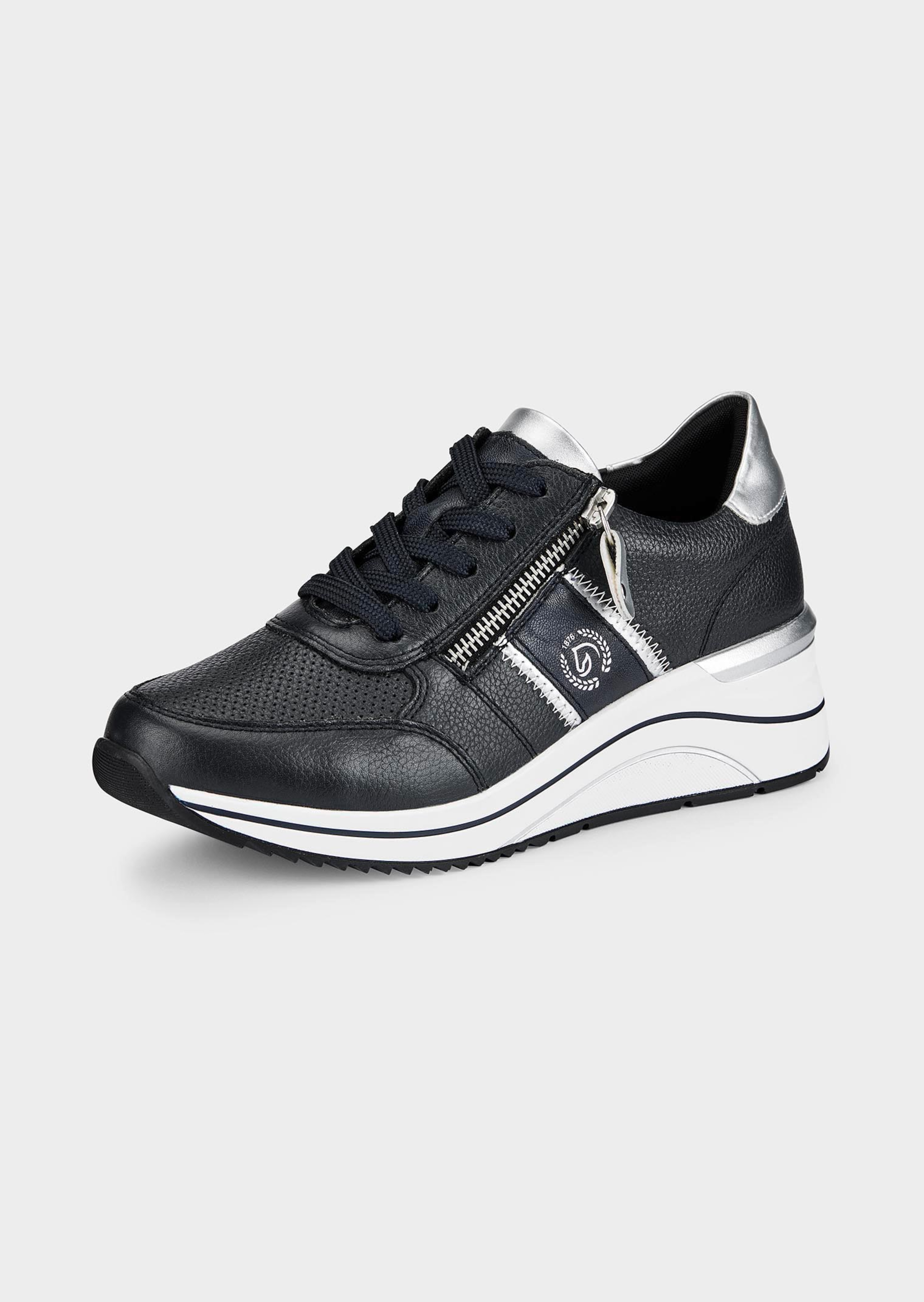 Sneakers met schokabsorberende zool
