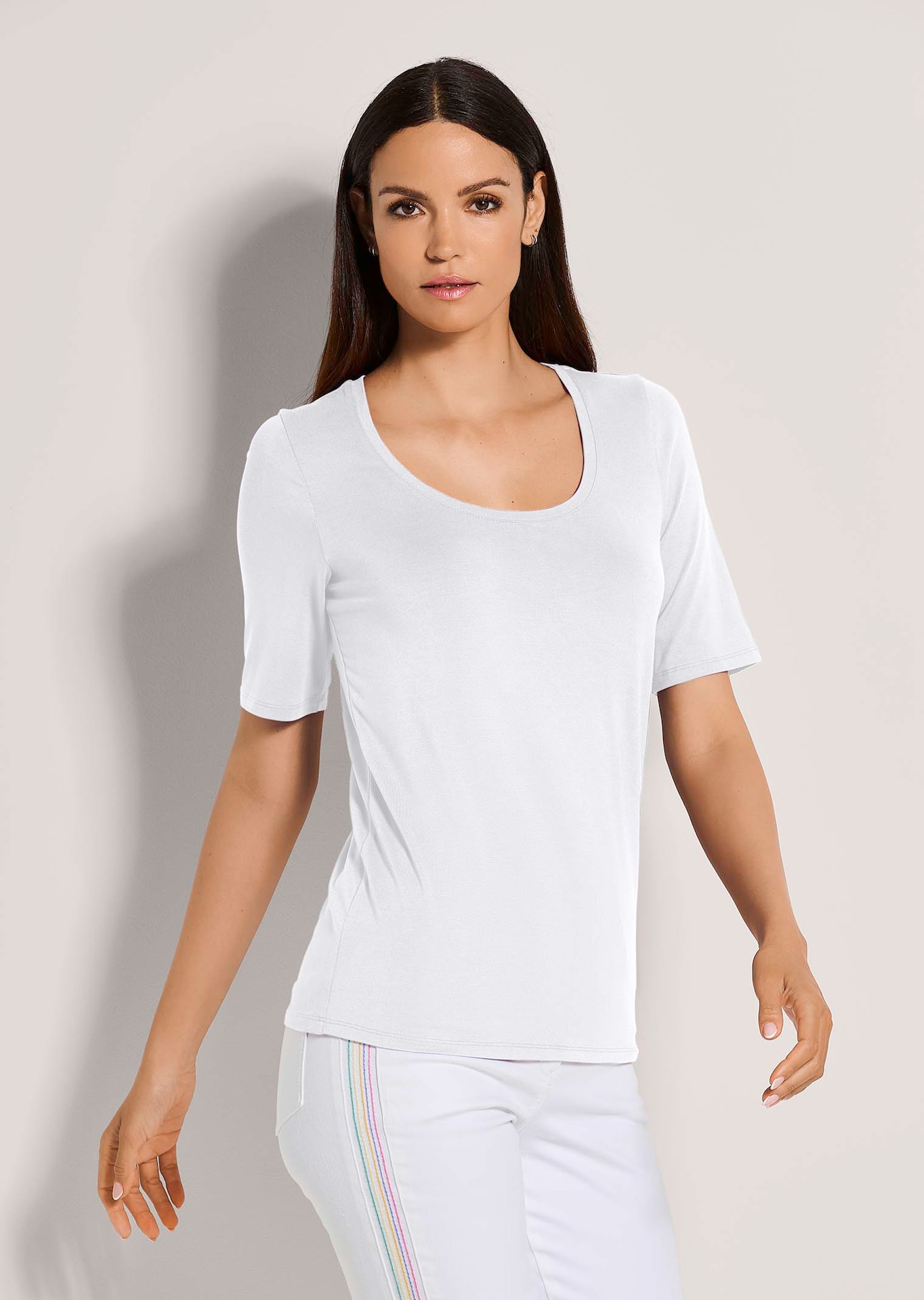 T-shirt à manches mi-longues