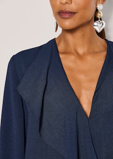 Blouse à volants à manches longues thumbnail 6