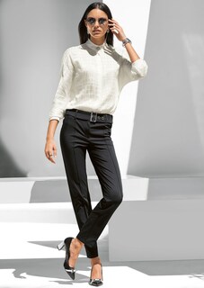 Slim-fit trousers with assembly belt thumbnail 1
