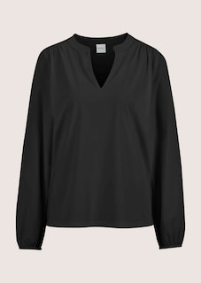 Jersey-Bluse mit raffiniertem Ausschnitt thumbnail 7