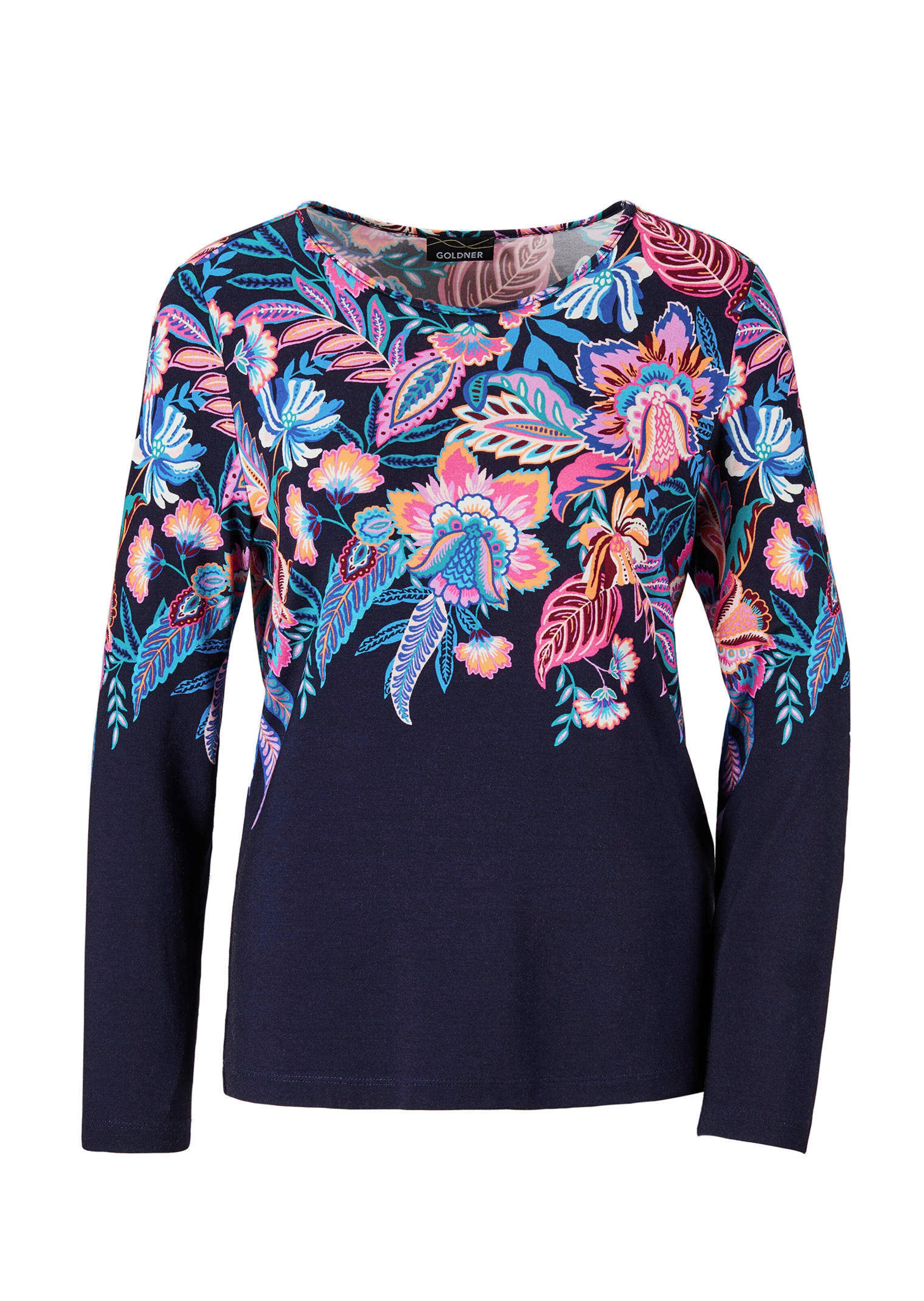 Druckshirt in kraftvollen Farben