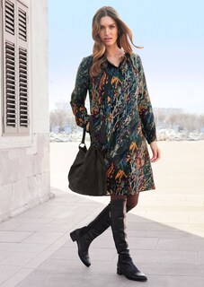 Robe chemisier imprimé tendance thumbnail 1