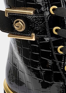 Bottines à motif reptile thumbnail 3