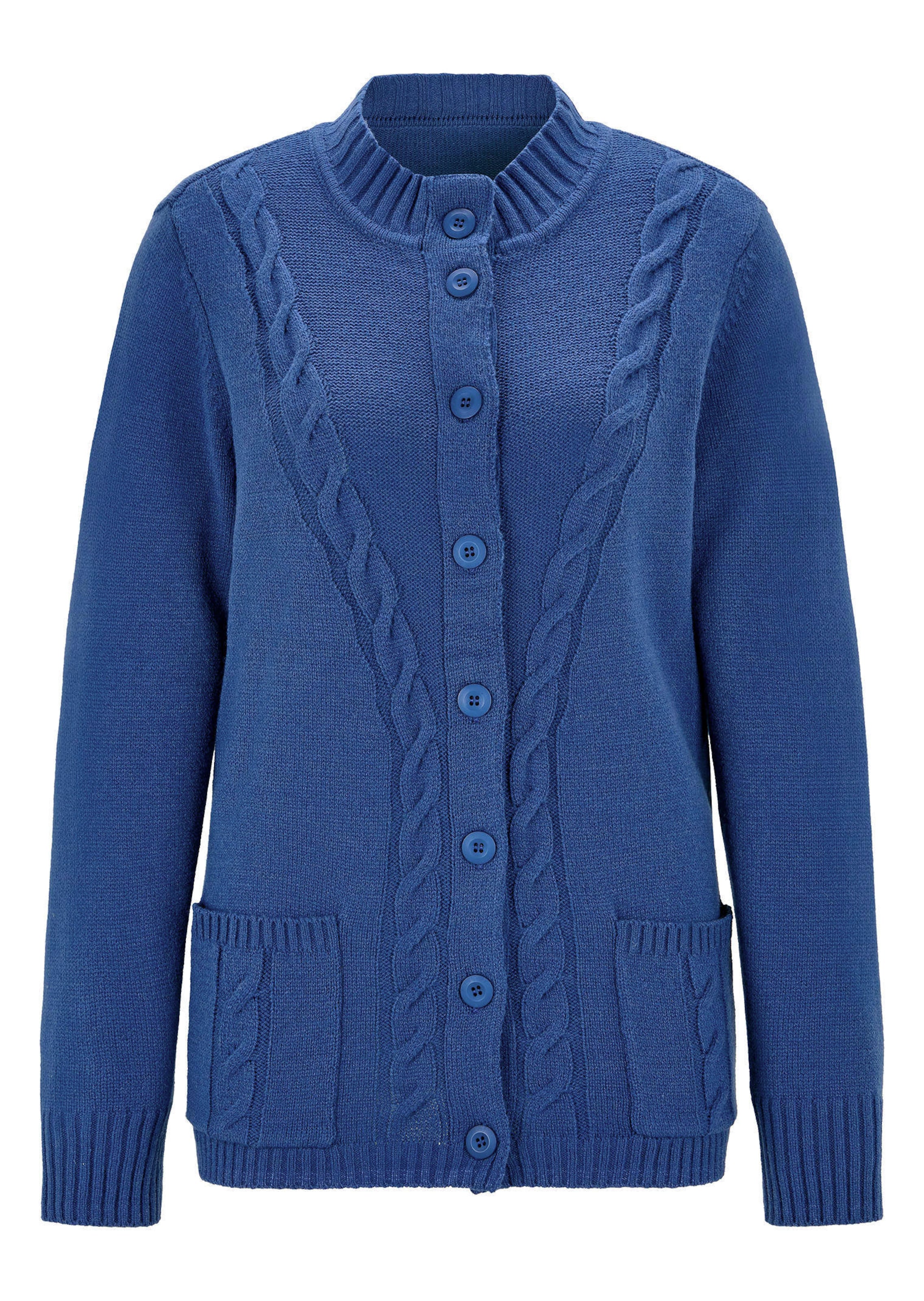 Cardigan avec motif torsadé