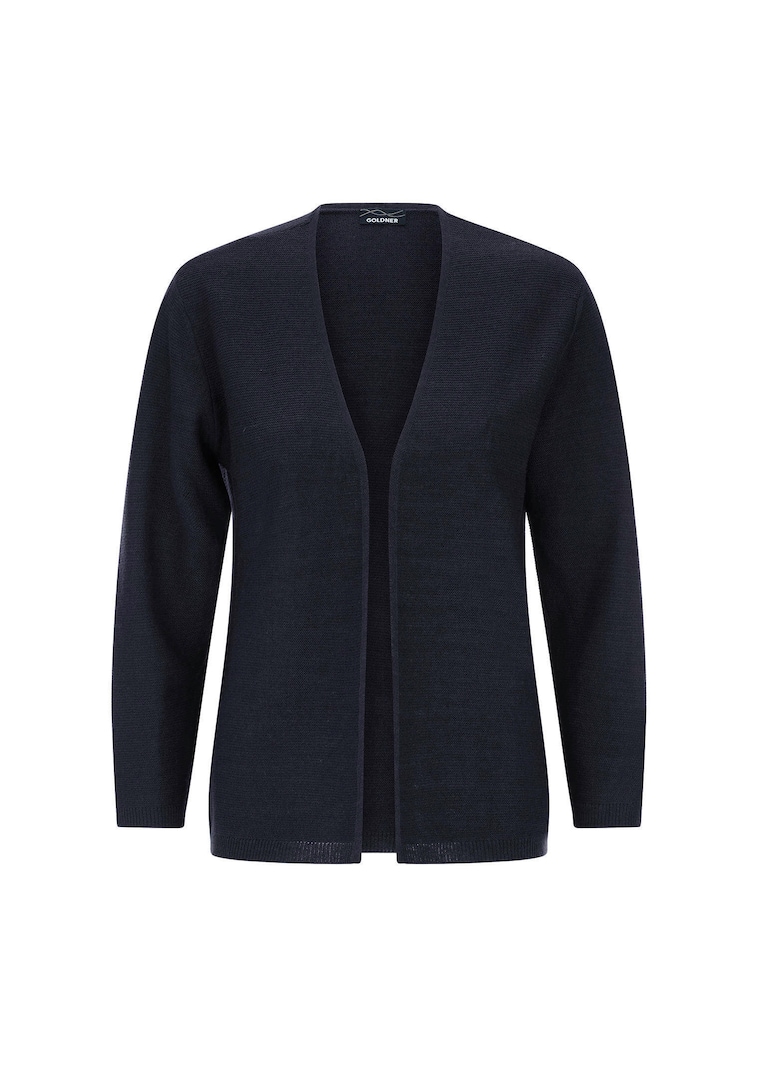 Lichtgewicht cardigan met scheerwol