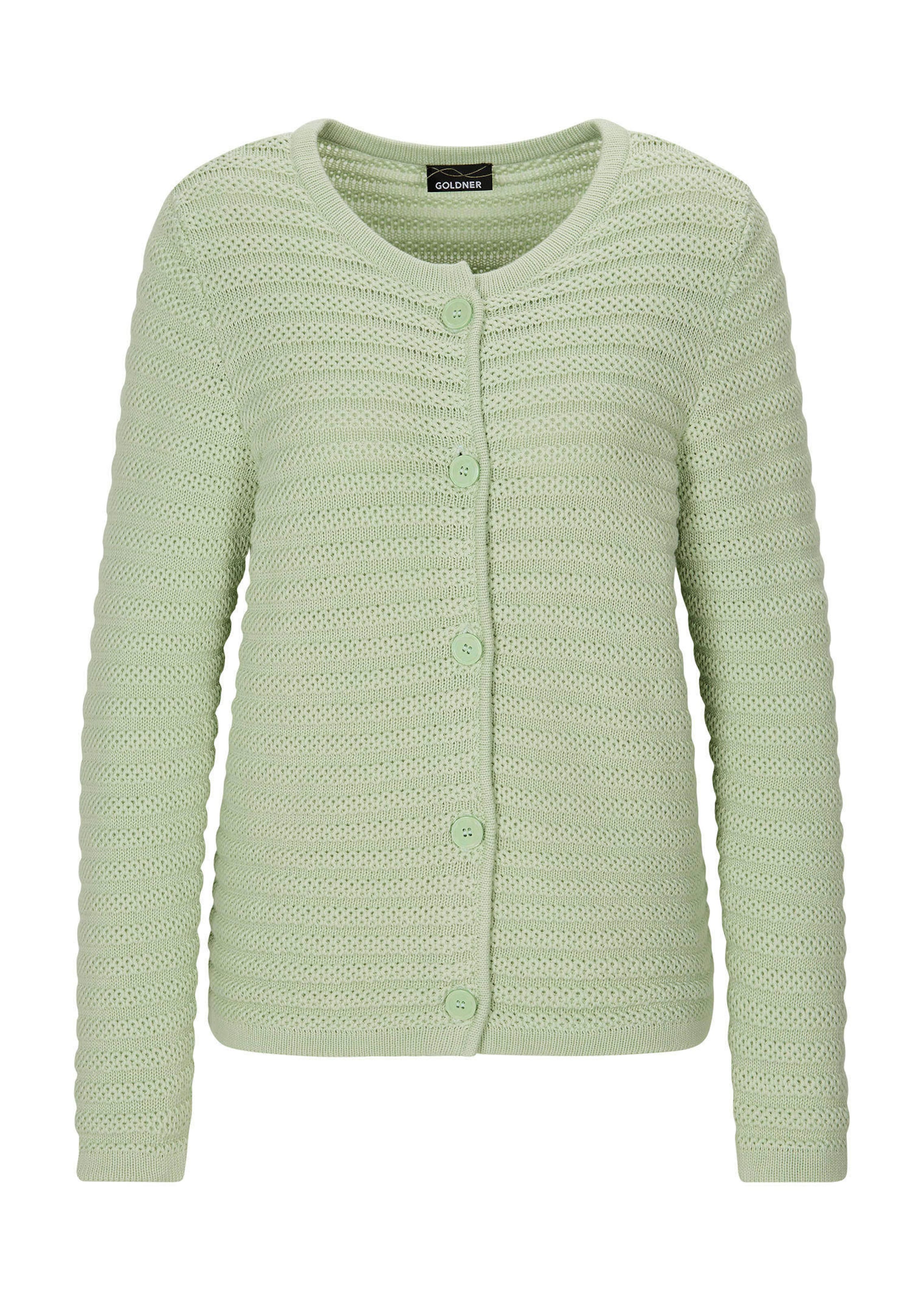 Ajourtricot jasje van puur katoen