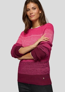 Pull avec motif à larges rayures thumbnail 4