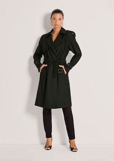 Trenchcoat mit einseitigem Kollar thumbnail 3