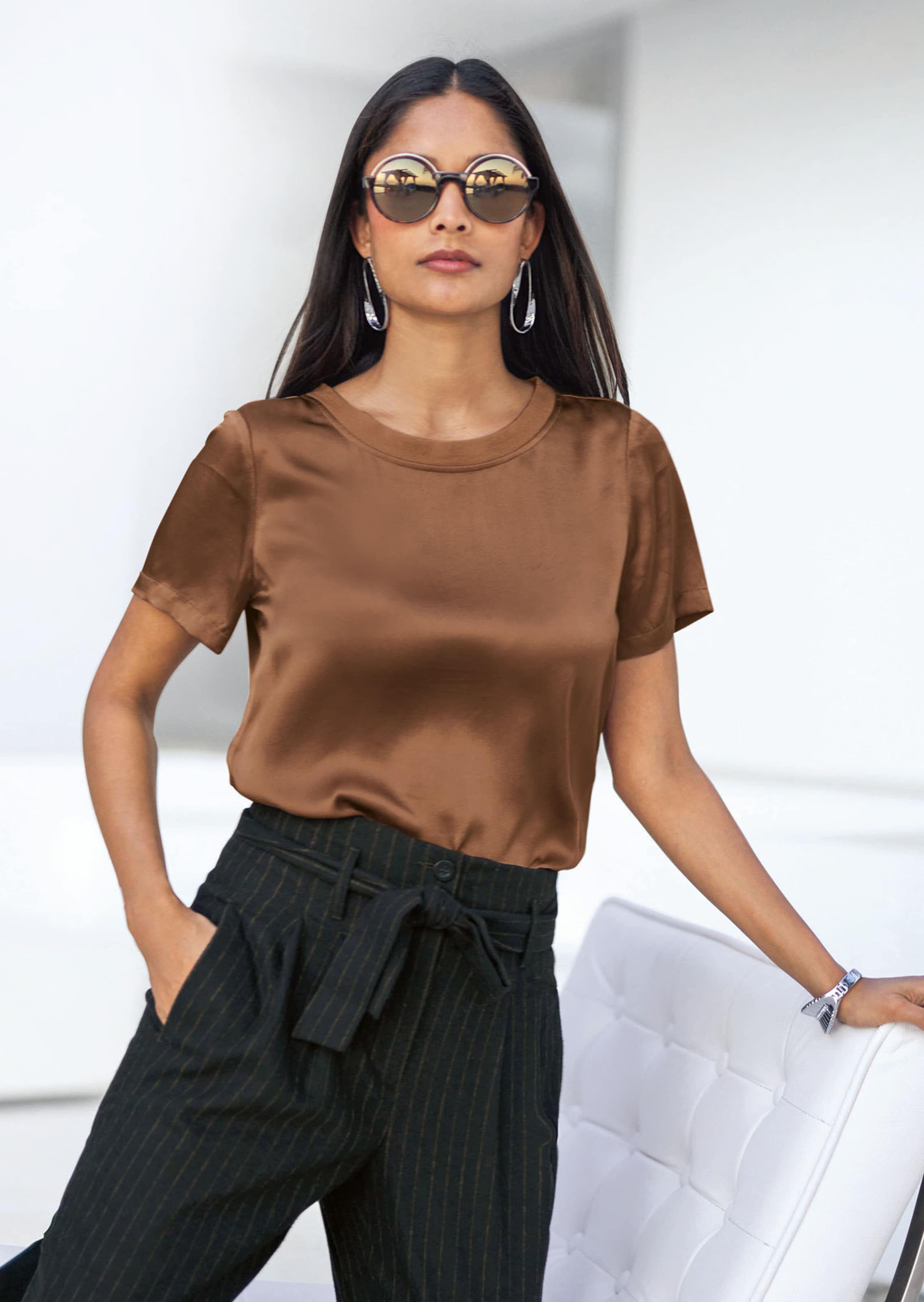 Blouse. Zuiver zijde