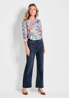 Jean·VERA·à·taille·élastique avec jambes amples thumbnail 2