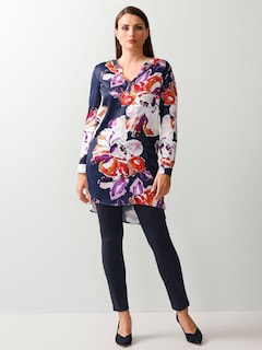 Longbluse mit floralem Print thumbnail 2